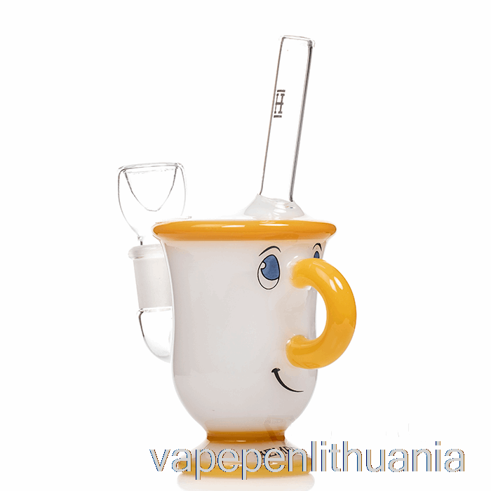 Hemper Arbatos Puodelis Bong White / Gold Vape Skystis